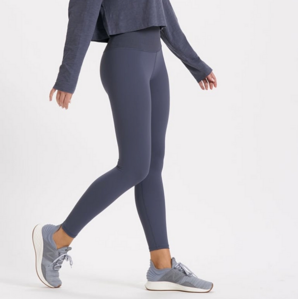 NWT Vuori Rib Studio Legging Azure Sold Out Color